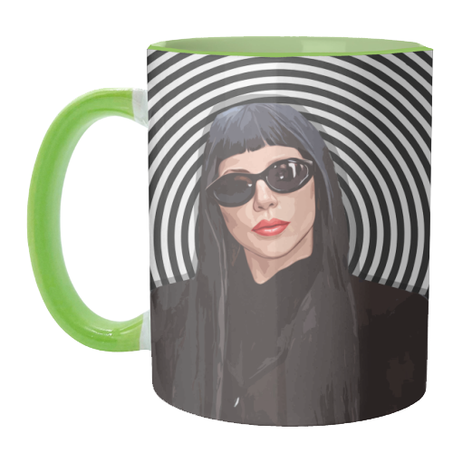 GAGA - unique mug by DOLLY WOLFE