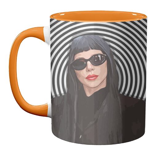 GAGA - unique mug by DOLLY WOLFE