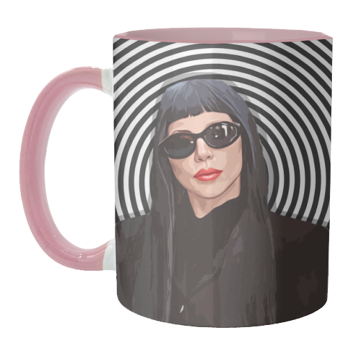 GAGA - unique mug by DOLLY WOLFE
