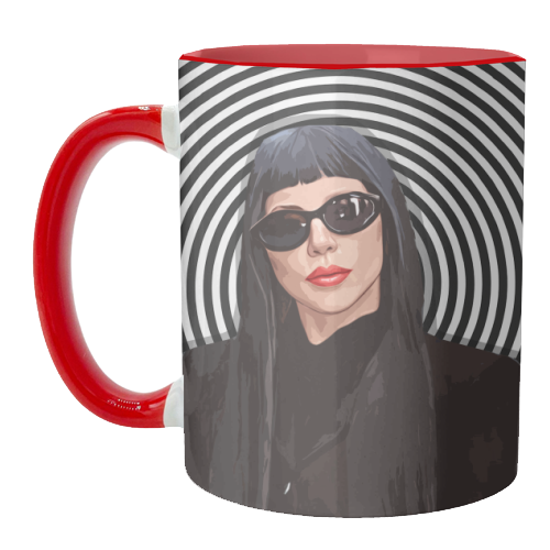 GAGA - unique mug by DOLLY WOLFE