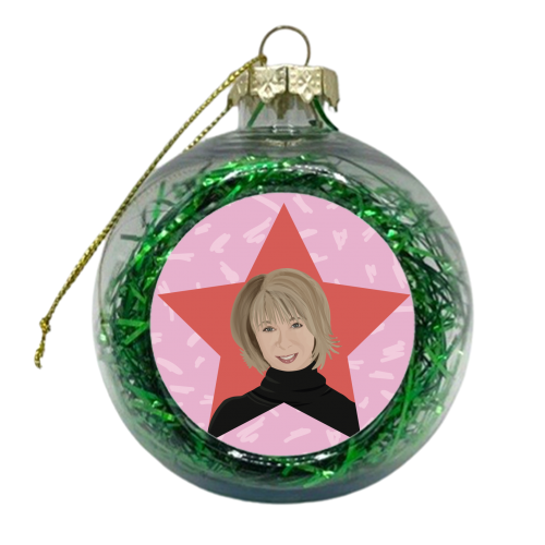 GAIL PLATT - xmas bauble by AbiGoLucky