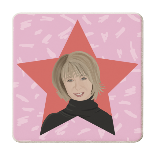 GAIL PLATT - personalised beer coaster by AbiGoLucky