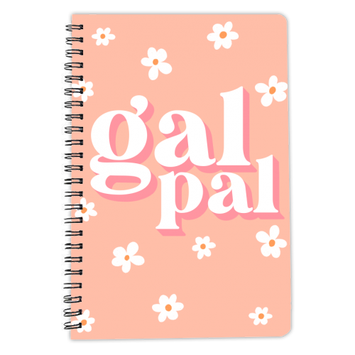 Gal Pal - personalised A4, A5, A6 notebook by Pink and Pip