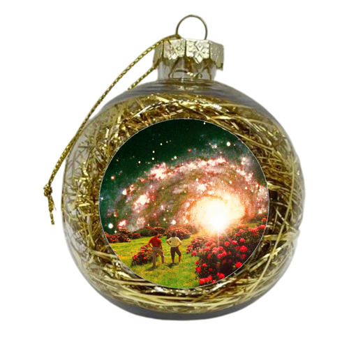 Galactic Botanical Gardens - xmas bauble by taudalpoi