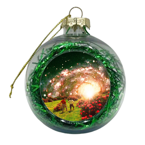 Galactic Botanical Gardens - xmas bauble by taudalpoi