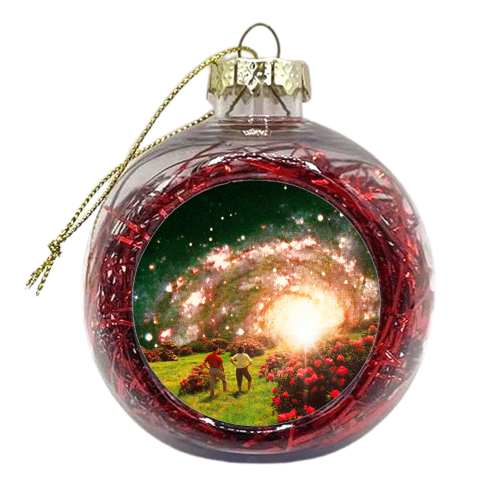 Galactic Botanical Gardens - xmas bauble by taudalpoi
