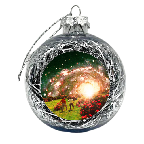 Galactic Botanical Gardens - xmas bauble by taudalpoi
