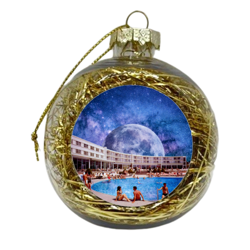 Galactic Pool - xmas bauble by taudalpoi