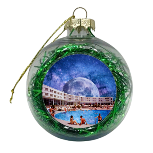 Galactic Pool - xmas bauble by taudalpoi