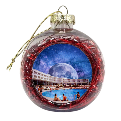 Galactic Pool - xmas bauble by taudalpoi