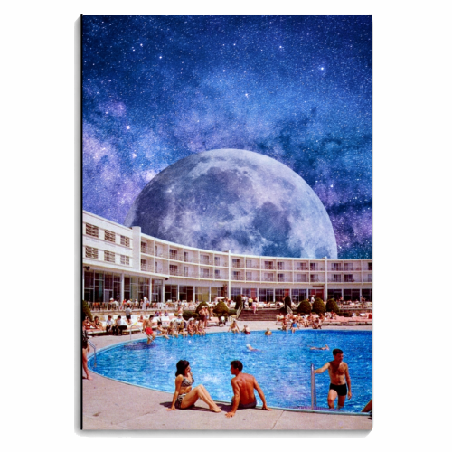 Galactic Pool - personalised A4, A5, A6 notebook by taudalpoi