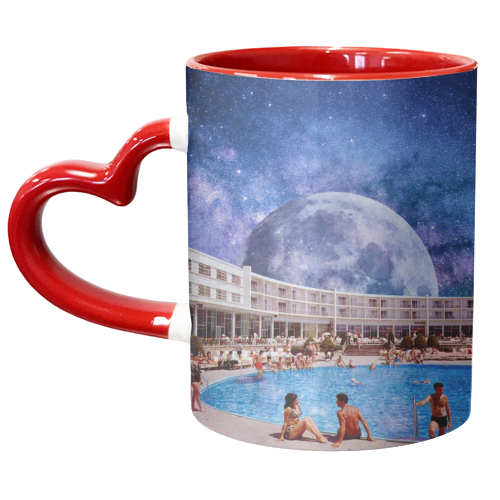 Galactic Pool - unique mug by taudalpoi