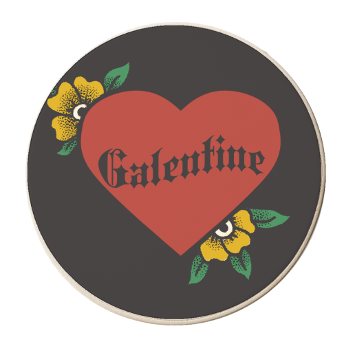 Galentines - personalised beer coaster by The Queer Store