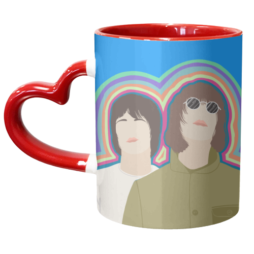 Gallagher Vibes - unique mug by Adam Regester