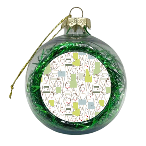 Gals - xmas bauble by Lucy Allatt