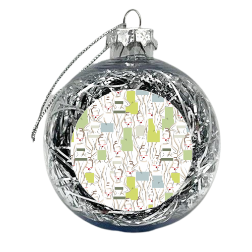 Gals - xmas bauble by Lucy Allatt