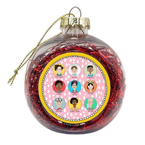 GAL'S THAT ROCK - xmas bauble by Nichola Cowdery