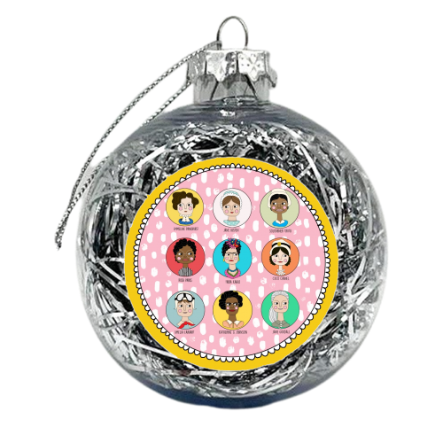 GAL'S THAT ROCK - xmas bauble by Nichola Cowdery