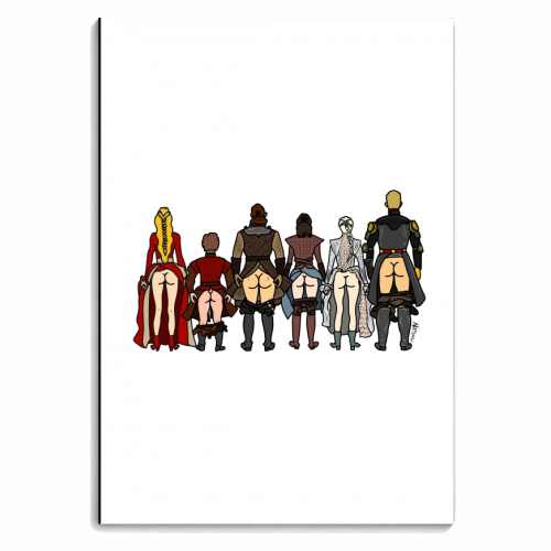Game of Thrones Butts - personalised A4, A5, A6 notebook by Notsniw Art