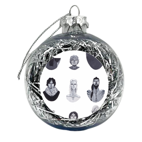 Game of Thrones  - xmas bauble by Louisa kewell