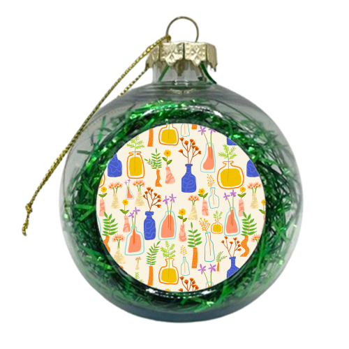 Garden As Though You Will Live Forever || - xmas bauble by Uma Prabhakar Gokhale