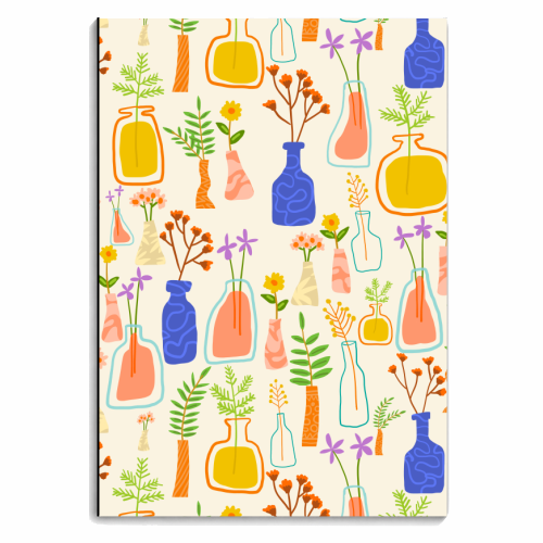 Garden As Though You Will Live Forever || - personalised A4, A5, A6 notebook by Uma Prabhakar Gokhale