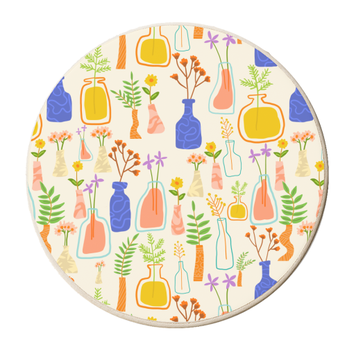 Garden As Though You Will Live Forever || - personalised beer coaster by Uma Prabhakar Gokhale