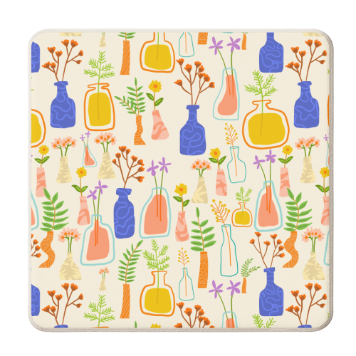 Garden As Though You Will Live Forever || - personalised beer coaster by Uma Prabhakar Gokhale