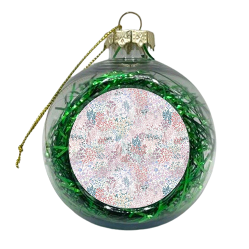 Garden - xmas bauble by Hannah Isabella Jayne Cummings