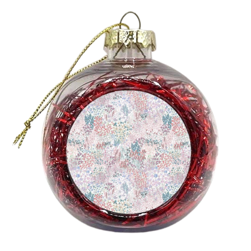 Garden - xmas bauble by Hannah Isabella Jayne Cummings