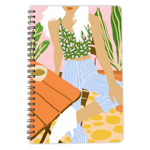 Garden Song - personalised A4, A5, A6 notebook by Uma Prabhakar Gokhale