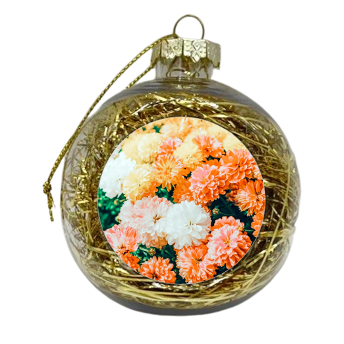 Garden Song - xmas bauble by Uma Prabhakar Gokhale