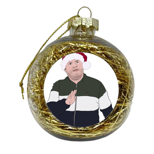 Gavin & Stacey Christmas - Smithy Step Into Christmas - xmas bauble by Bonne Nouvelle