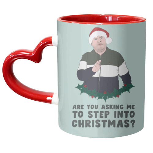 Gavin & Stacey Christmas - Smithy Step Into Christmas - unique mug by Bonne Nouvelle