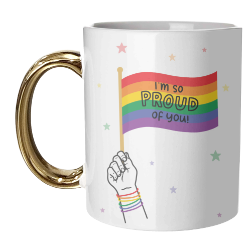 Gay coming out design - unique mug by Loren Grosvenor