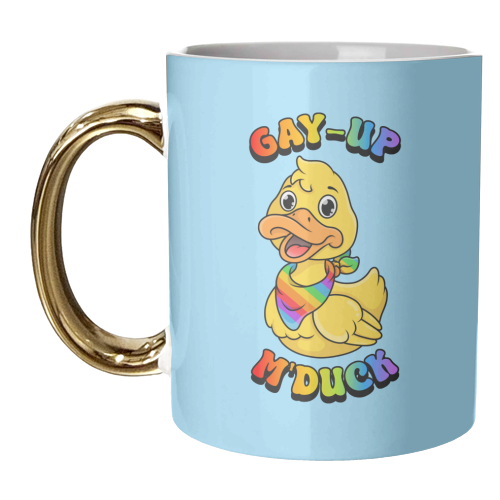 Gay-Up M'Duck - unique mug by Amy Farmer