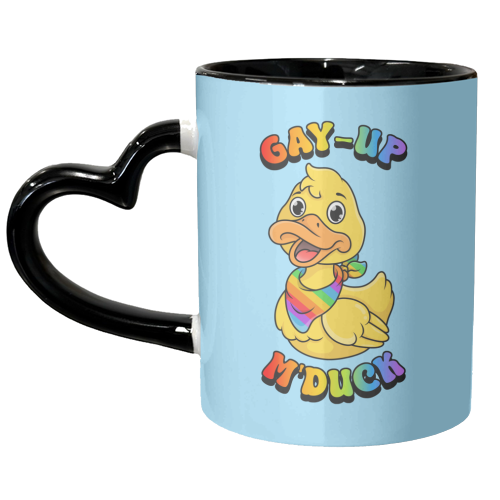 Gay-Up M'Duck - unique mug by Amy Farmer