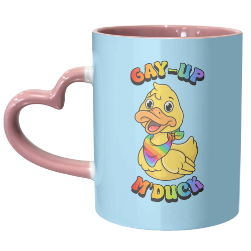 Gay-Up M'Duck - unique mug by Amy Farmer