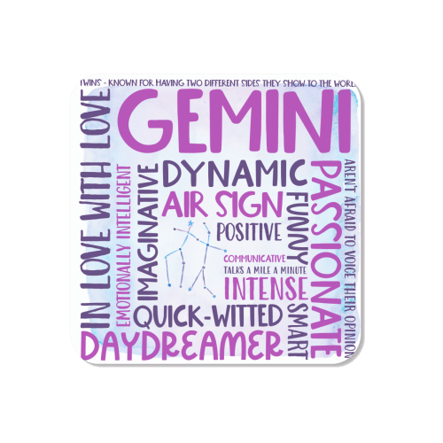 Gemini - Magnet by All About Words Designs