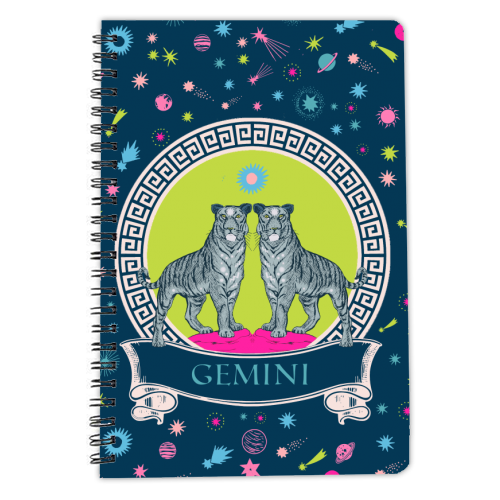 Gemini - personalised A4, A5, A6 notebook by Wallace Elizabeth