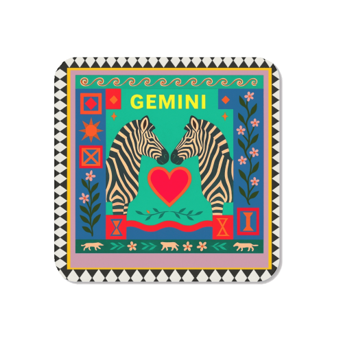 Gemini star sign - Magnet by Wallace Elizabeth