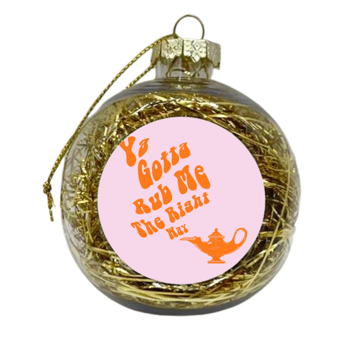 Genie - xmas bauble by Wallace Elizabeth