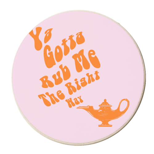 Genie - personalised beer coaster by Wallace Elizabeth