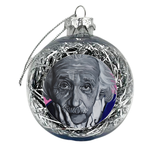 Genius - xmas bauble by Kirstie Taylor