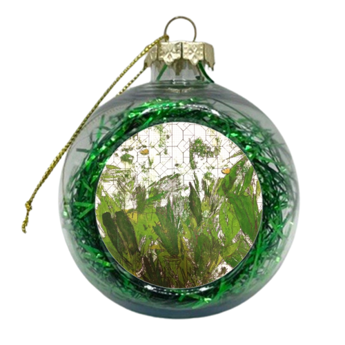 Geo Jungle - xmas bauble by Anastazia