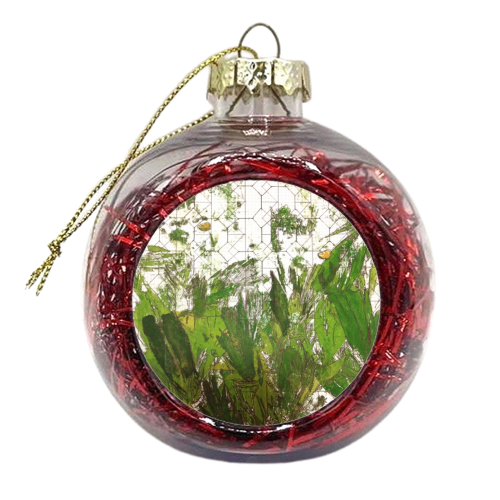 Geo Jungle - xmas bauble by Anastazia