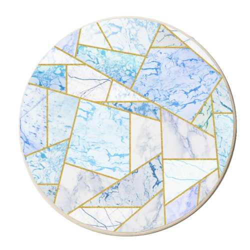 Geometria - personalised beer coaster by Uma Prabhakar Gokhale