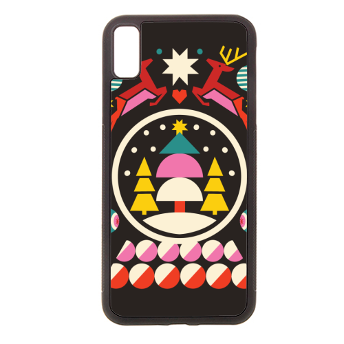 Geometric Christmas Design - stylish phone case by AbiGoLucky