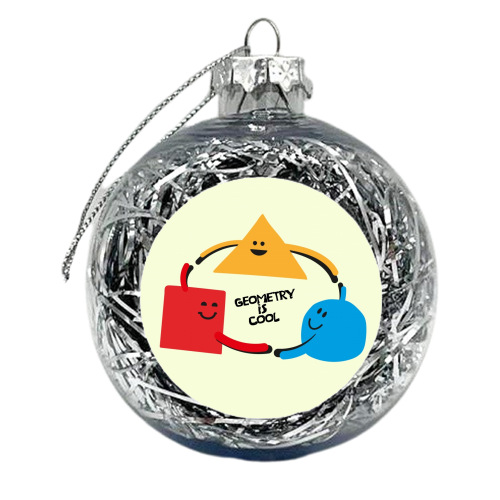 geometry is cool - xmas bauble by Sustici