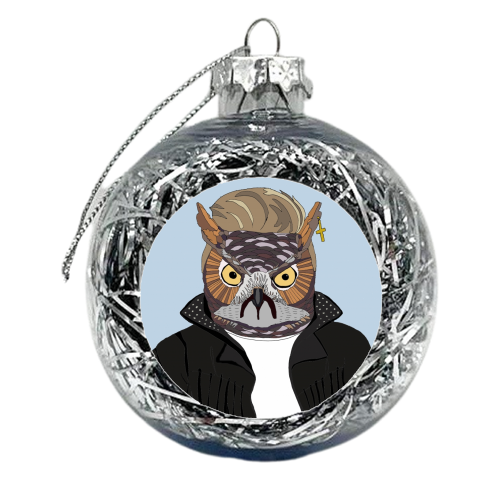George Michowl - xmas bauble by Casey Rogers